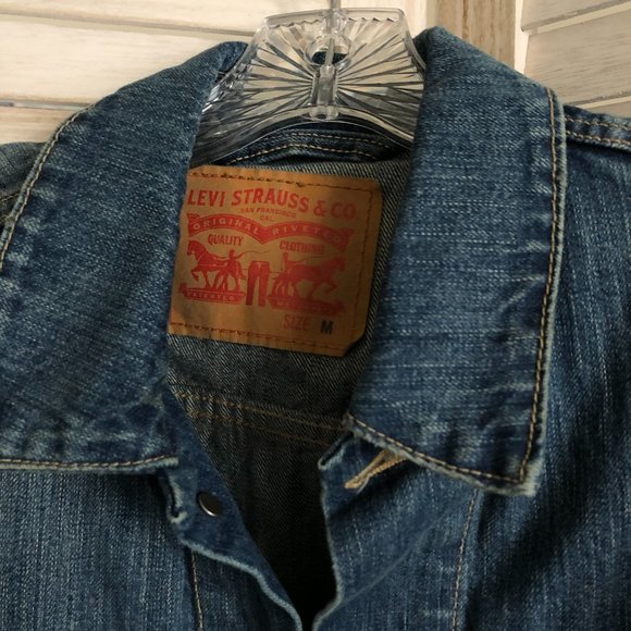 Levi's Denim Jacket Size M - Picture 3 of 4